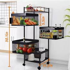 4 Square Kitchen Storage Rack