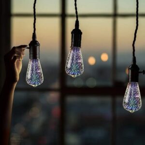 3D Firework Led Decorative Light Bulb